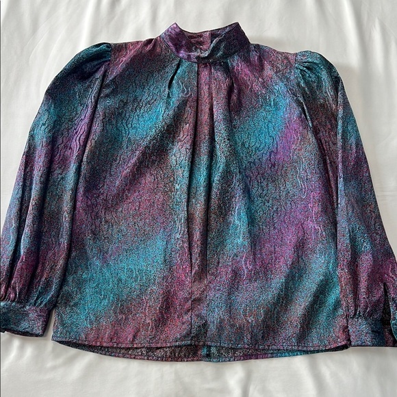 Vintage Gianna Puff Sleeve Blouse - Picture 1 of 6